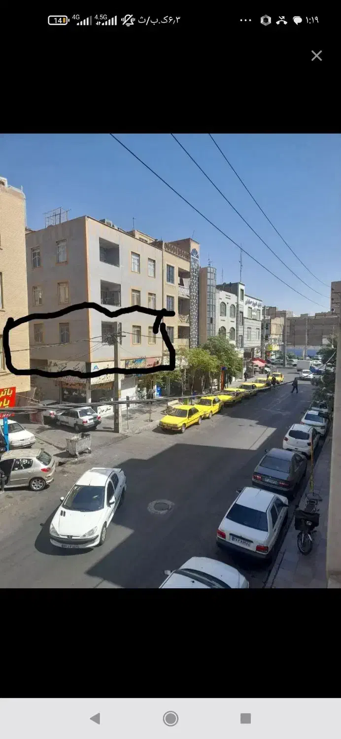 100 متر اطلس غربی چسب جاده ملارد اول بالای مغازه|فروش آپارتمان|ملارد, |دیوار