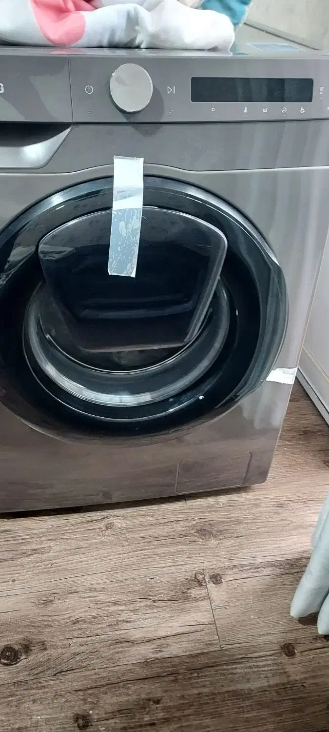 ماشین لباسشویی سامسونگ ۹کیلویی|ماشین لباسشویی و خشککن لباس|رشت, اسماعیل آباد|دیوار
