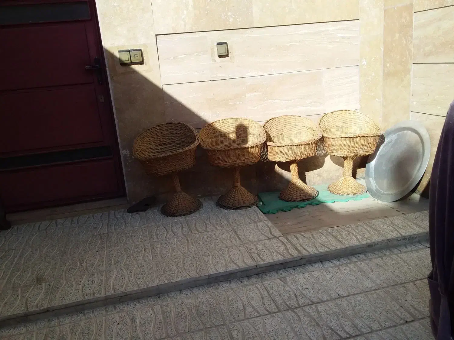 سبد حصیری برای فروشگاه|صنایع دستی و سایر لوازم تزئینی|بروجرد, |دیوار