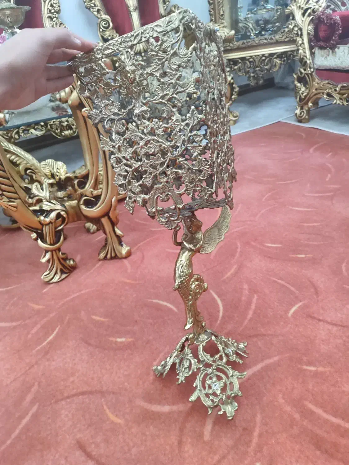 سطل آشغال و جا دستمالی برنز|صنایع دستی و سایر لوازم تزئینی|میاندوآب, |دیوار