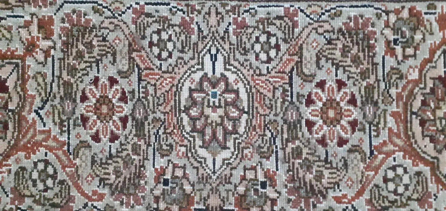 فرش دستباف ۱۸متری سرمه ای با متراژ عالی|فرش|خوی, |دیوار