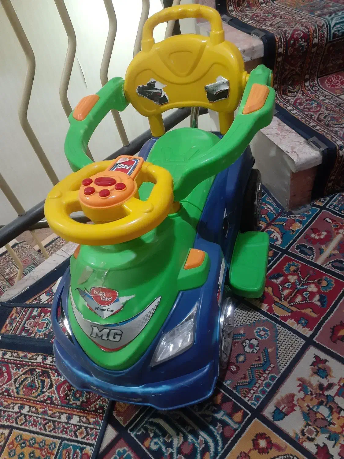 ماشین حمل کودک و دوچرخه کودک|اسباببازی|مشهد, بهارستان|دیوار