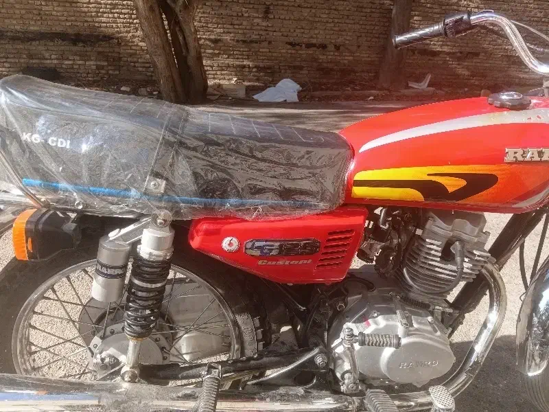 موتورسیکلت ۱۲۵ رهرو ۱۴۰۳|موتورسیکلت|شیراز, گود خزینه|دیوار