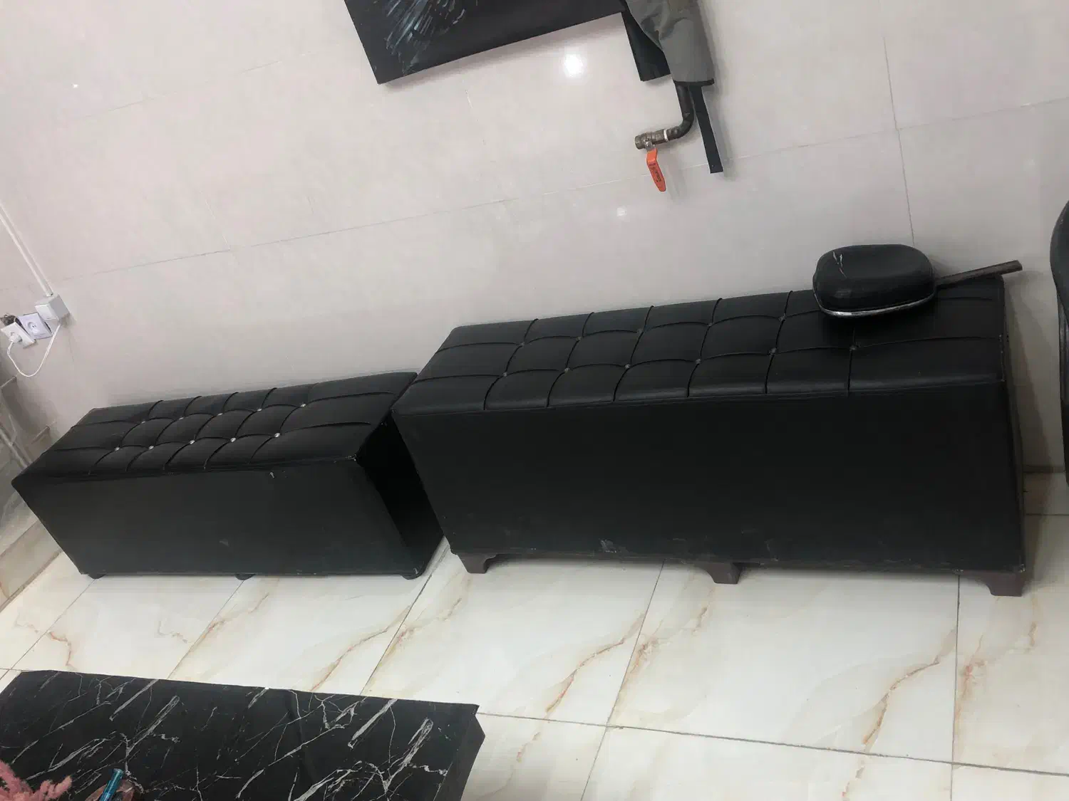 فروش ۲عدد پاف مناسب سالن زیبایی گیم نت|صندلی و نیمکت|خرمآباد, |دیوار