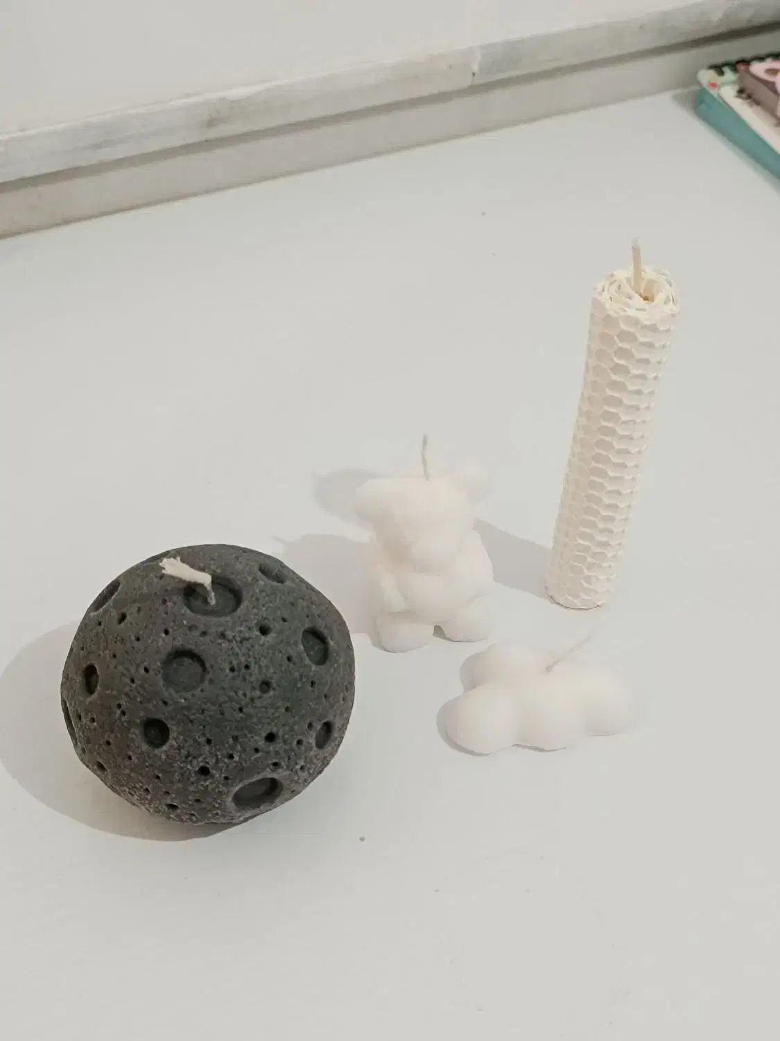 شمع دست ساز و رومیزی|صنایع دستی و سایر لوازم تزئینی|کاشان, ۲۲ بهمن|دیوار