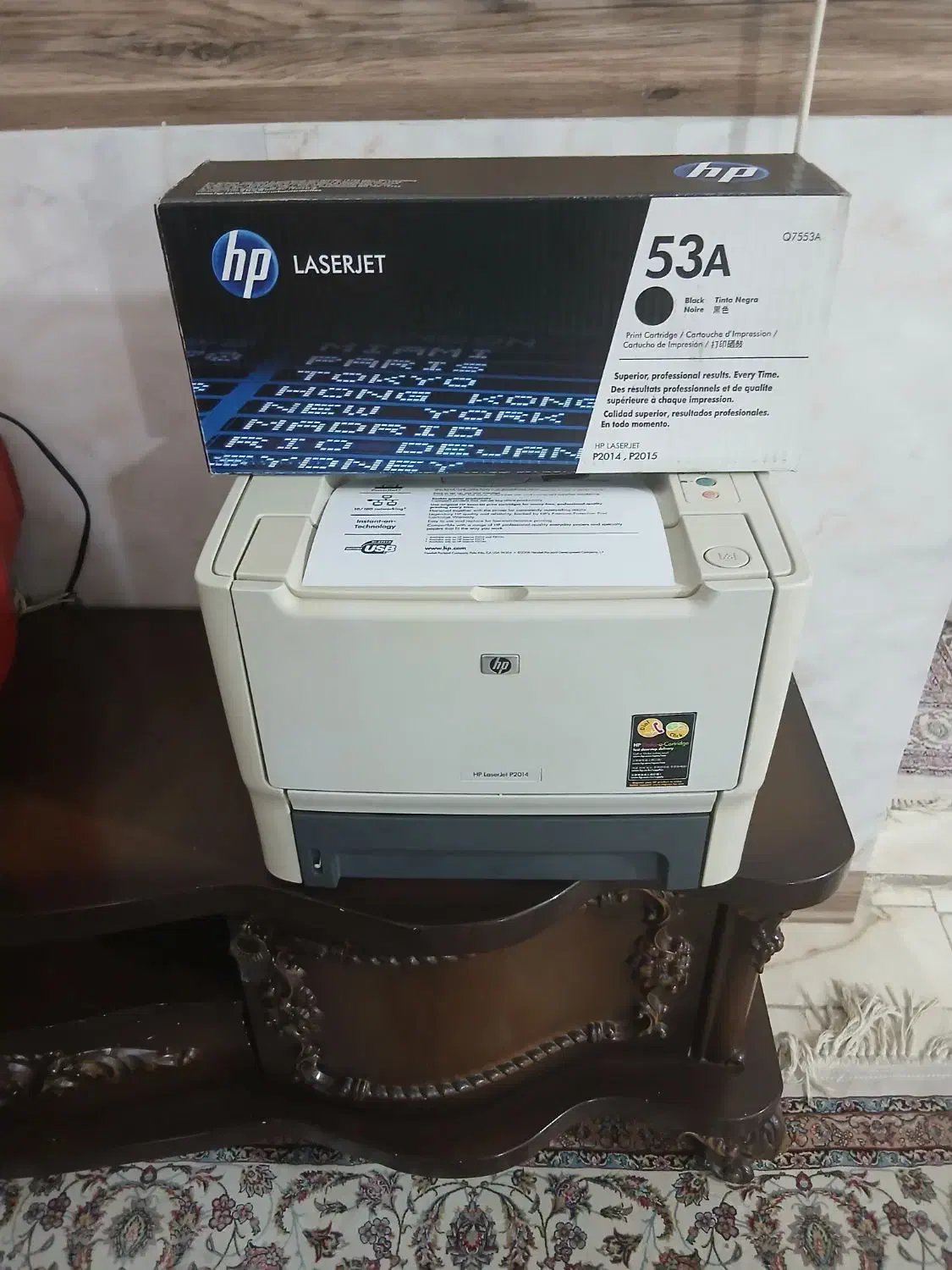 پرینتر لیزری 2014 HP HP|پرینتر، اسکنر، کپی، فکس|فردیس, فردیس|دیوار