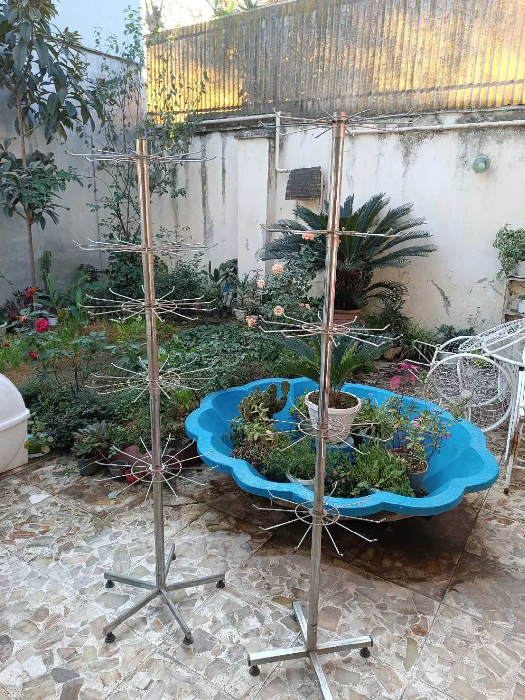 استند فلزی ۵ طبقه|کتابخانه، شلف، قفسه‌های دیواری|رشت, حافظ آباد|دیوار