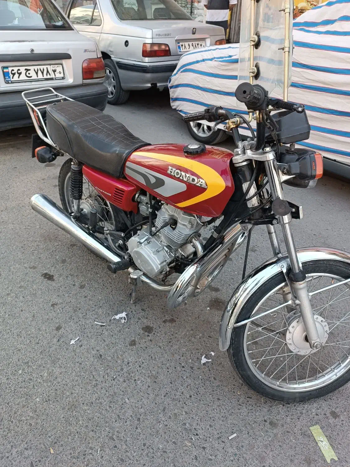 هندا125|موتورسیکلت|بهارستان, |دیوار