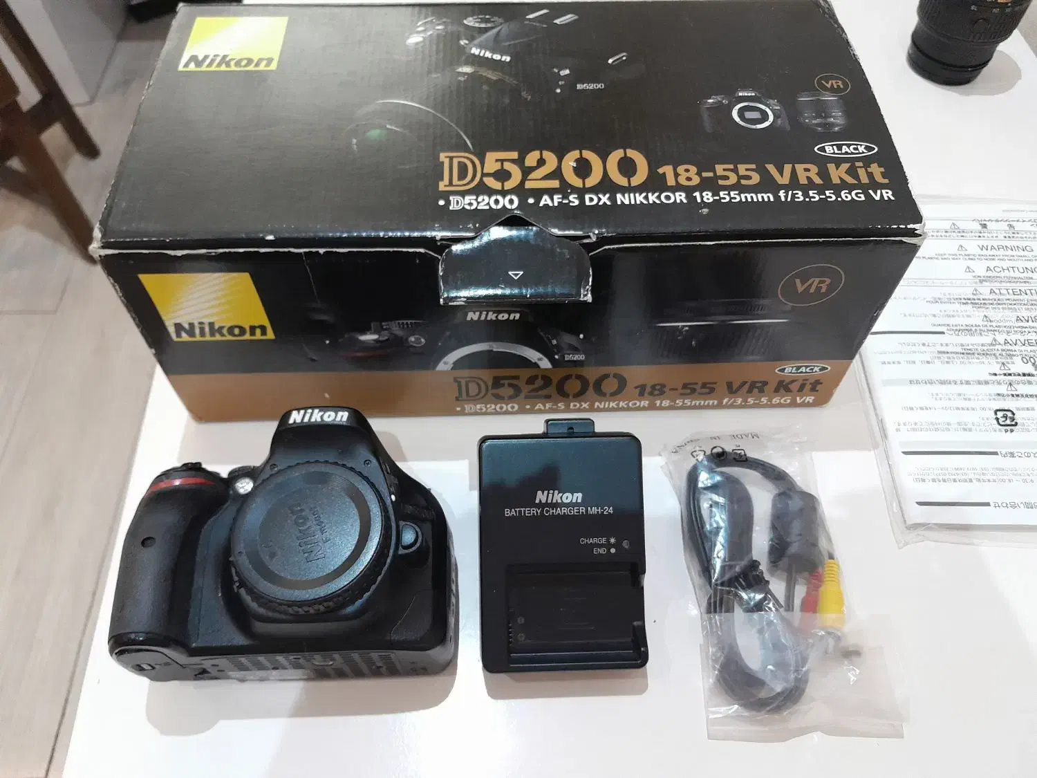 دوربین نیکون D5200|دوربین عکاسی و فیلم‌برداری|تهران, صد دستگاه|دیوار