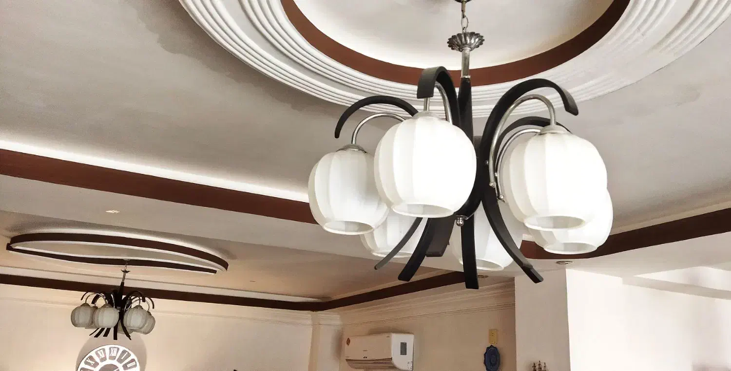 لوستر|لوستر و چراغ آویز|لاهیجان, فیاض|دیوار