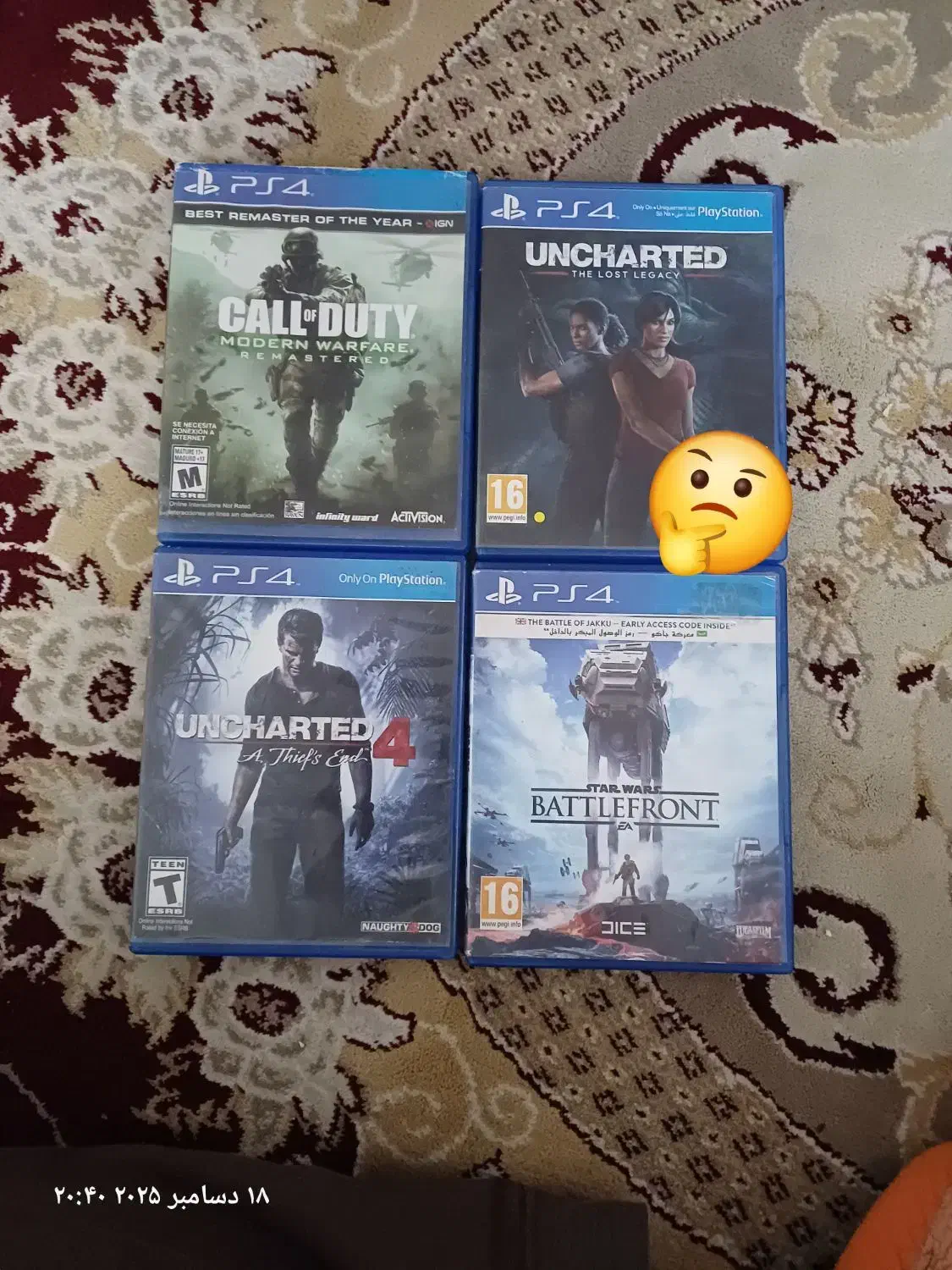 دیسک بازی ps4|کنسول، بازی ویدئویی و آنلاین|مشهد, موعود|دیوار