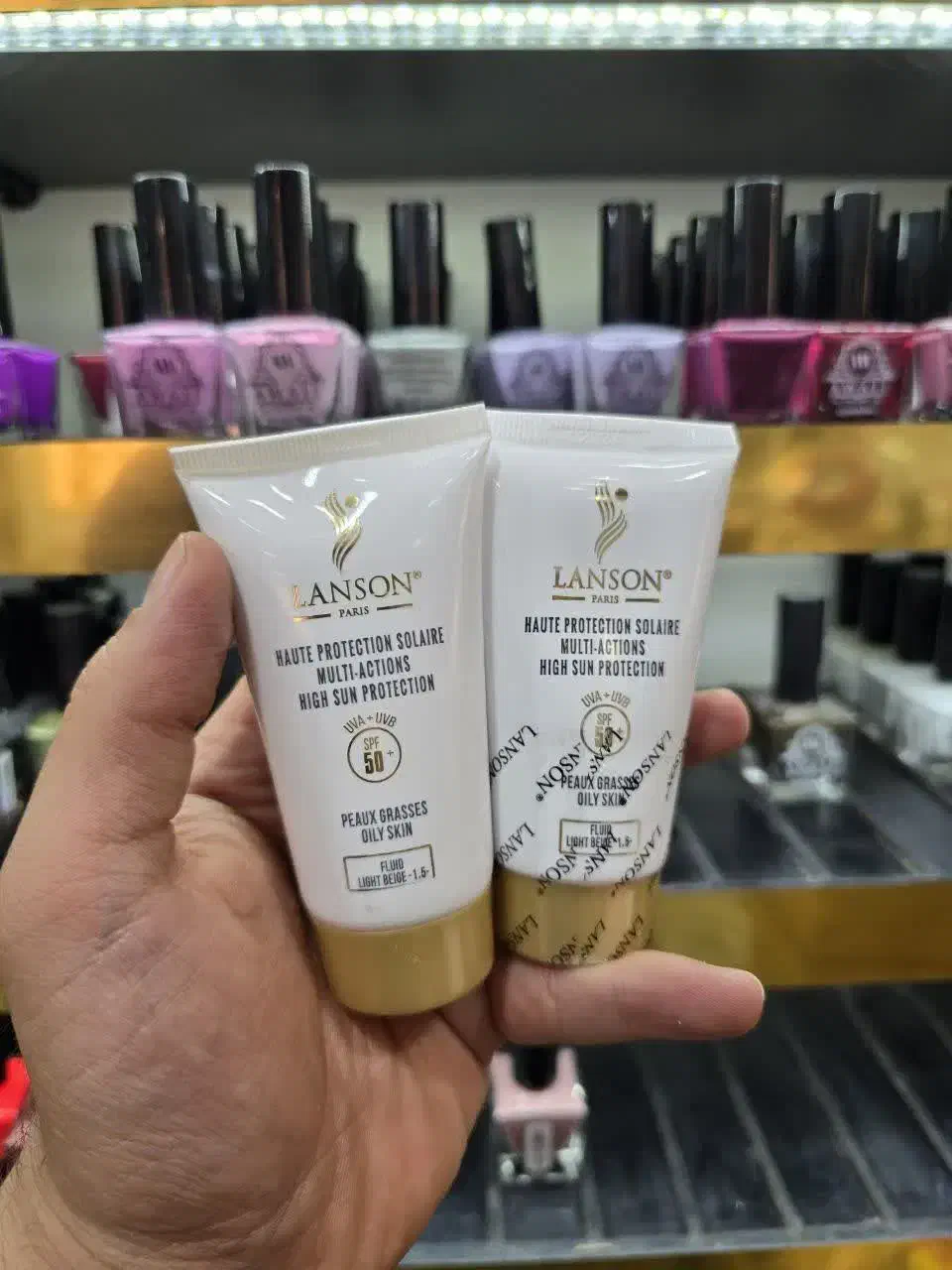 کرم ضد آفتاب لانسون طلایی درجه یک ارایشی ارسس|آرایشی، بهداشتی، درمانی|قم, شاه ابراهیم|دیوار