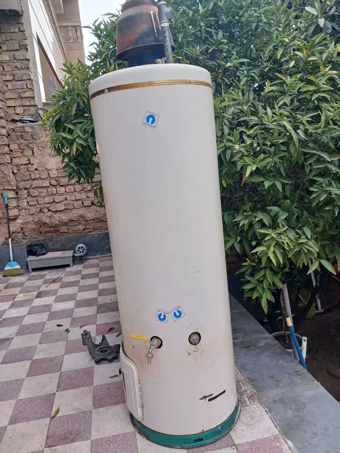 فروش ابگرمکن 120 لیتری|آبگرمکن، پکیج، شوفاژ|شیراز, شهرک قمشه|دیوار