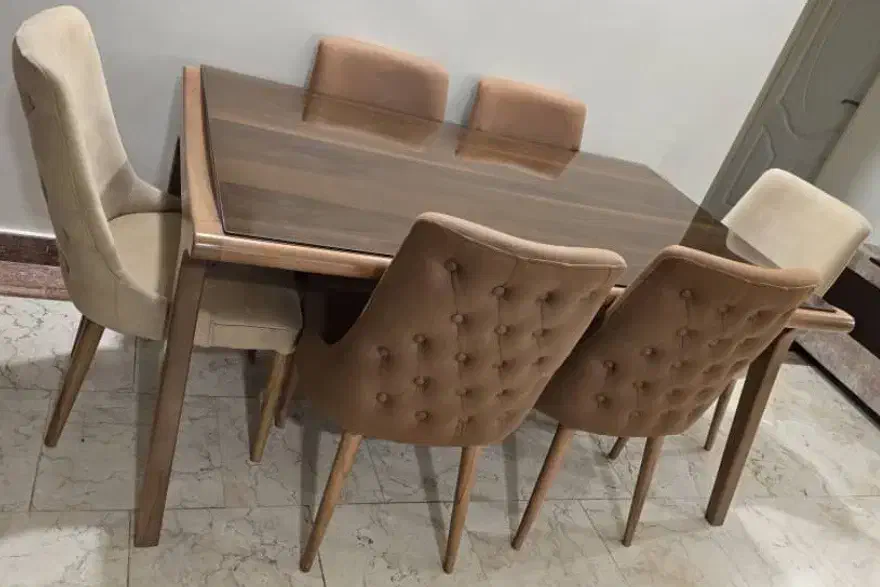میز ناهارخوری 6نفره|میز و صندلی غذاخوری|تهران, بهار|دیوار