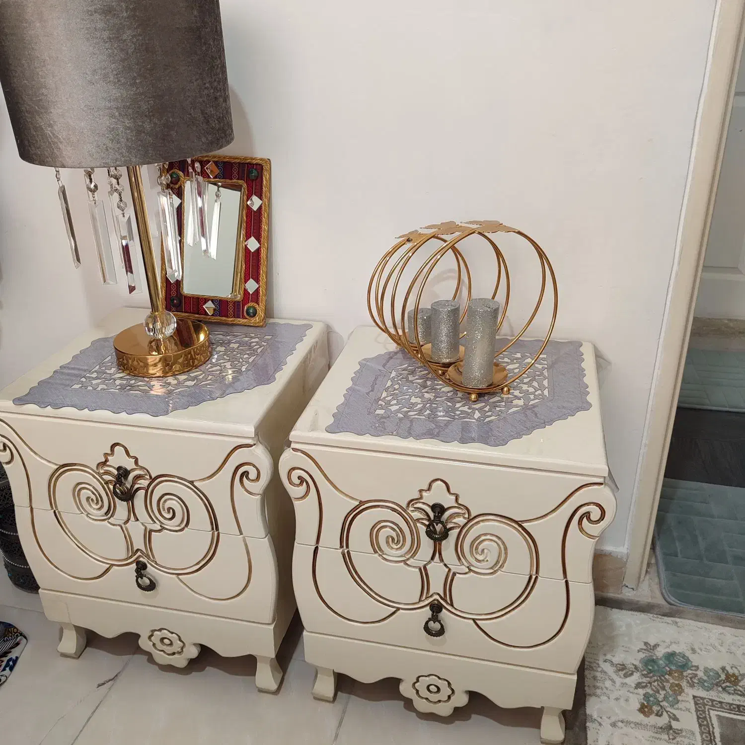 سرویس تخت خواب دو نفره|تخت و سرویس خواب|ملایر, |دیوار