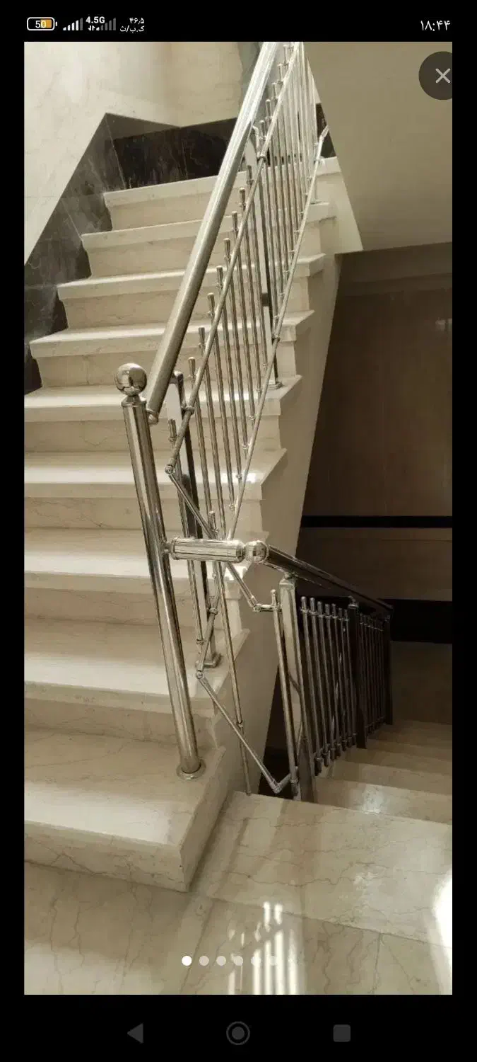 کارگاه نرده استیل.نرده شیشه سکوریت .نرده کابلی|خدمات پیشه و مهارت|قزوین, |دیوار