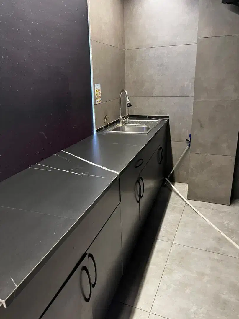 کابینت با سینک|آب‌چکان و نظم‌دهنده ظروف|شیراز, عفیف‌آباد|دیوار