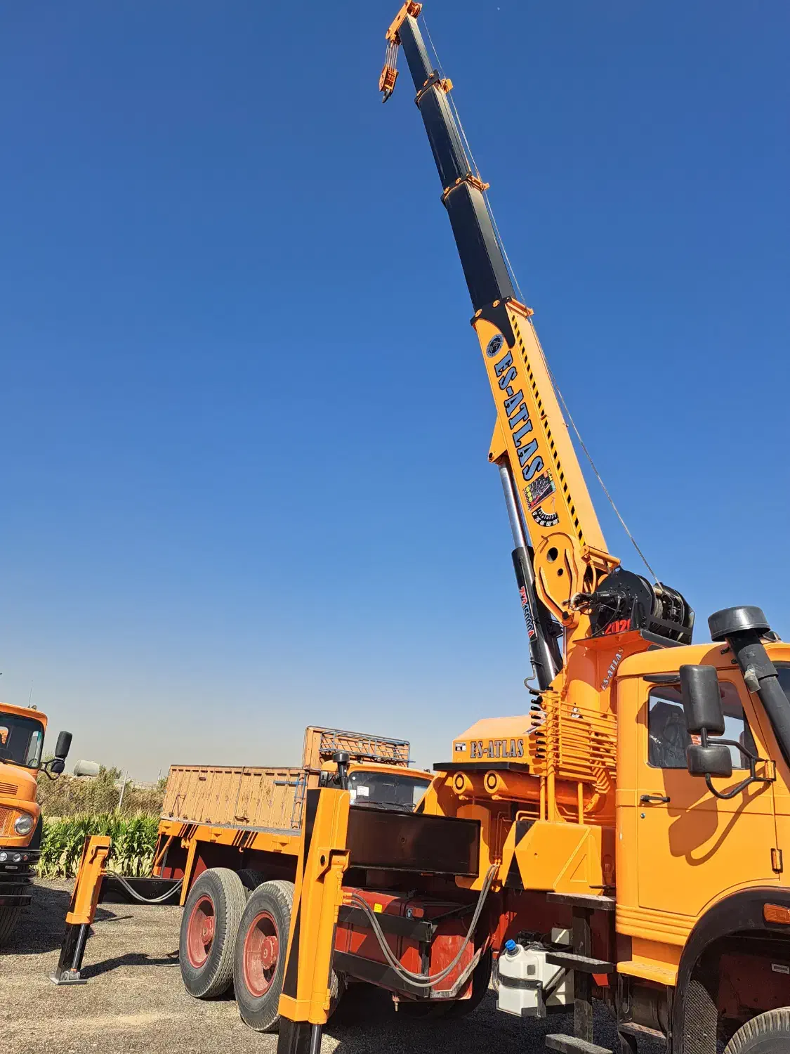 زیرمایلرده چرخ جرثقیل ۱۵تن اطلس|خودرو سنگین|اصفهان, محمودآباد|دیوار