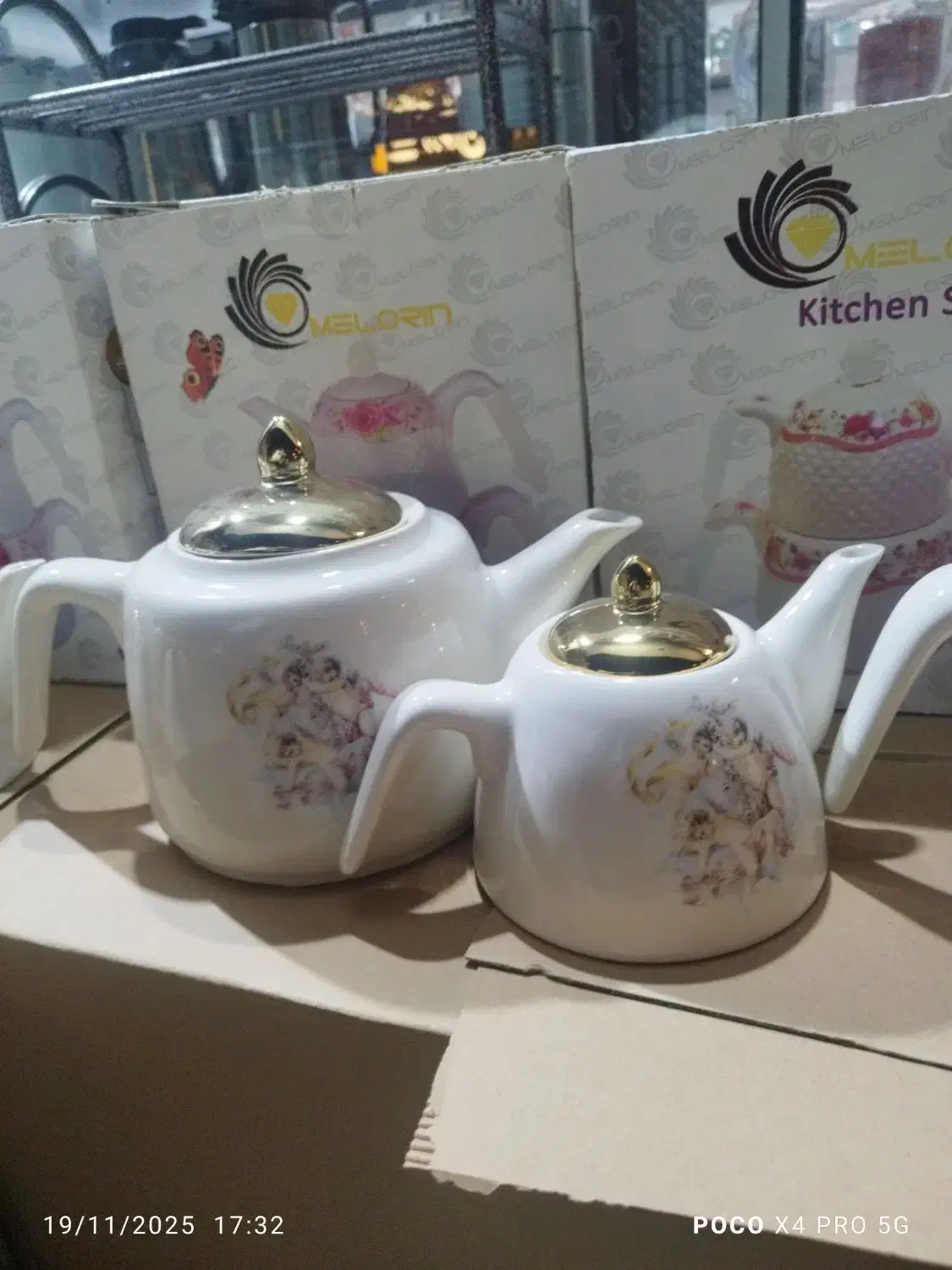 کتری قوری سرامیک|قوری، کتری، قهوه‌ساز دستی|مشهد, خواجه ربیع|دیوار