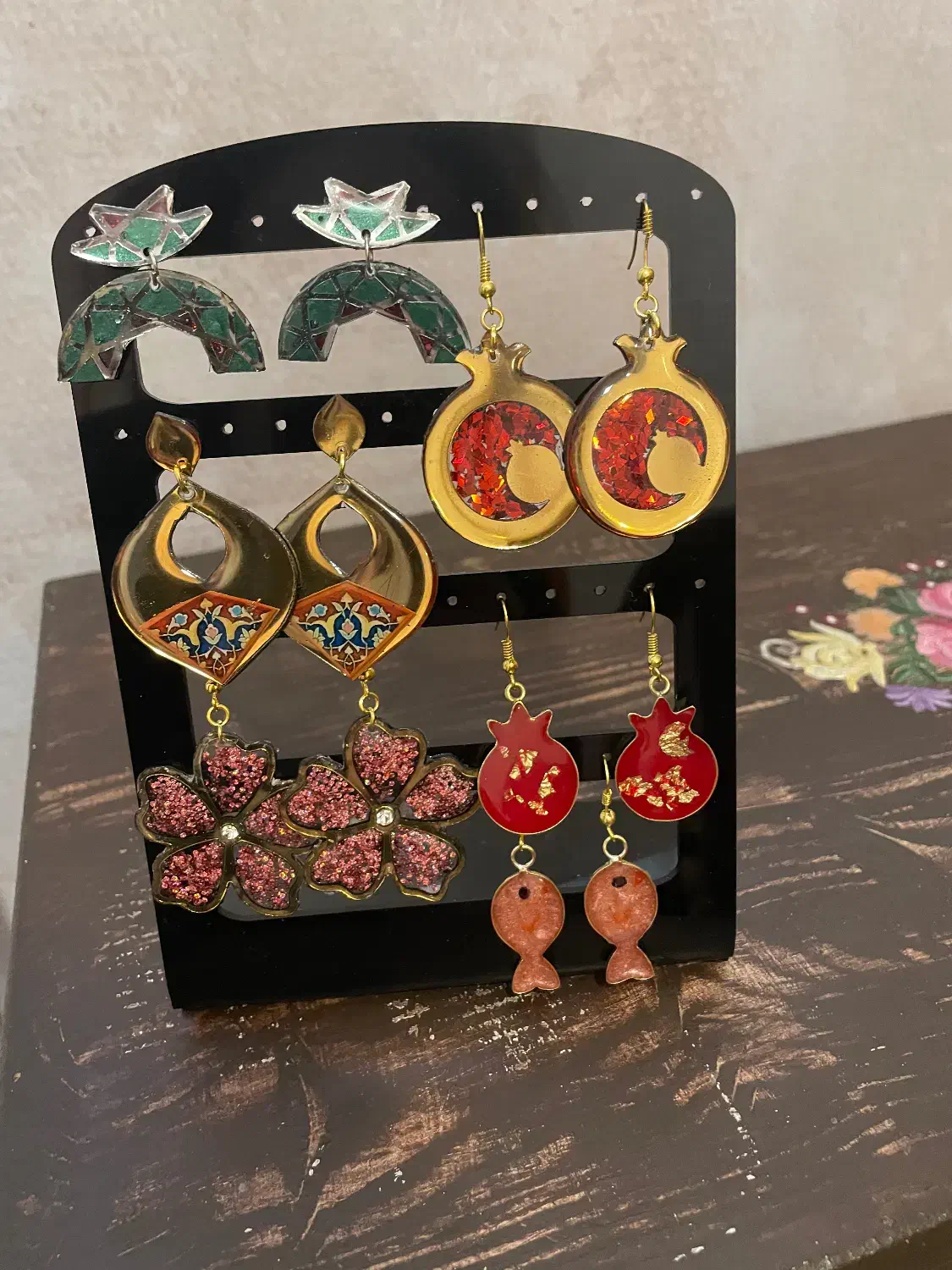 گوشواره رزینی|بدلیجات|تهران, مرادآباد|دیوار