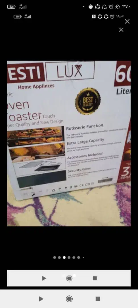 باسلام یک عدد اون تستر نو بفروش میرسد|اجاق گاز و لوازم برقی پختوپز|شیراز, قلعه نو|دیوار