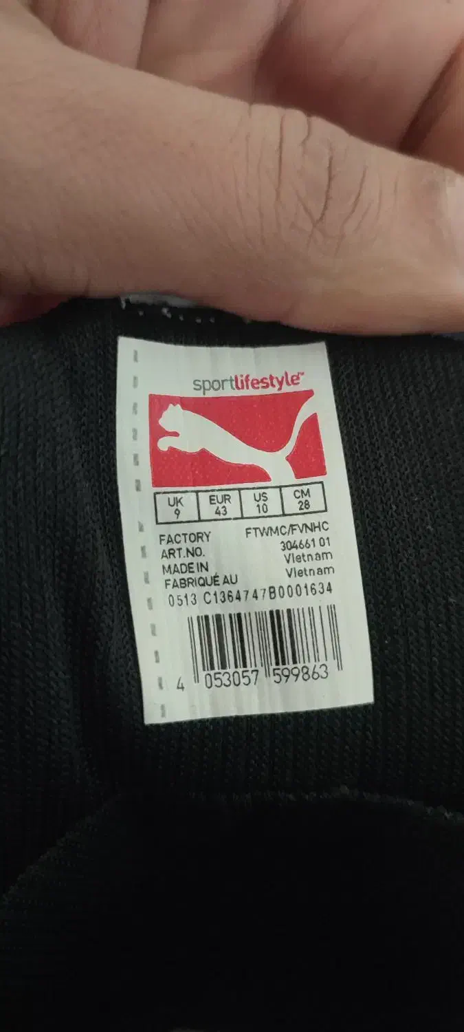 کتونی اتوموبیل رانی اورجینال پا نخورده|کیف، کفش، کمربند|لنگرود, |دیوار