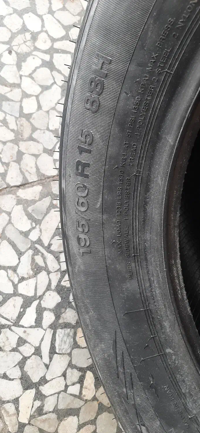 لاستیک بارز   195/60 R15|قطعات یدکی و لوازم جانبی|قزوین, |دیوار