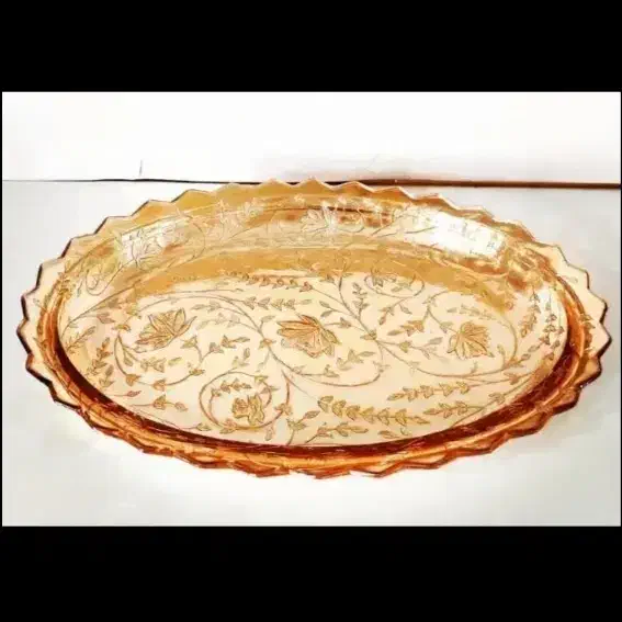 یک جفت کریستال زنگاری اصل آمریکایی|ظروف سرو و پذیرایی|دهدشت, |دیوار