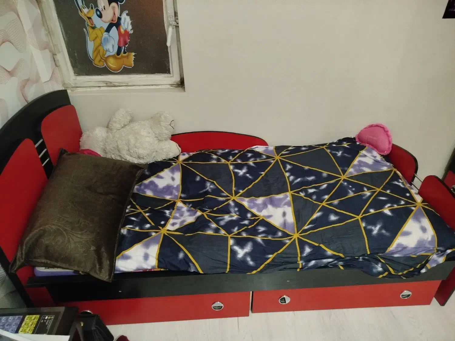 ست تخت و کمد کودک و نوجوان|تخت و سرویس خواب|مشهد, دانشجو|دیوار