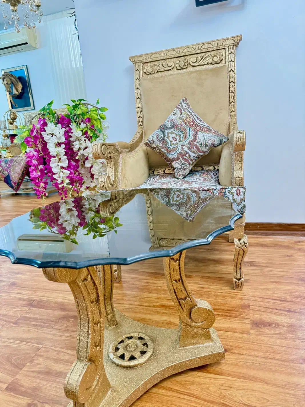 مبل و‌ نهارخوری سلطنتی برند مبلمان استیل نو نو‌|مبلمان خانگی و میز عسلی|تهران, زعفرانیه|دیوار