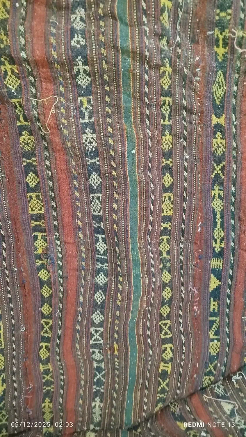 جاجیم نمد پالاس. لحاف ساتن قدیمی|گلیم، جاجیم، گبه|مشهد, شهید قربانی|دیوار