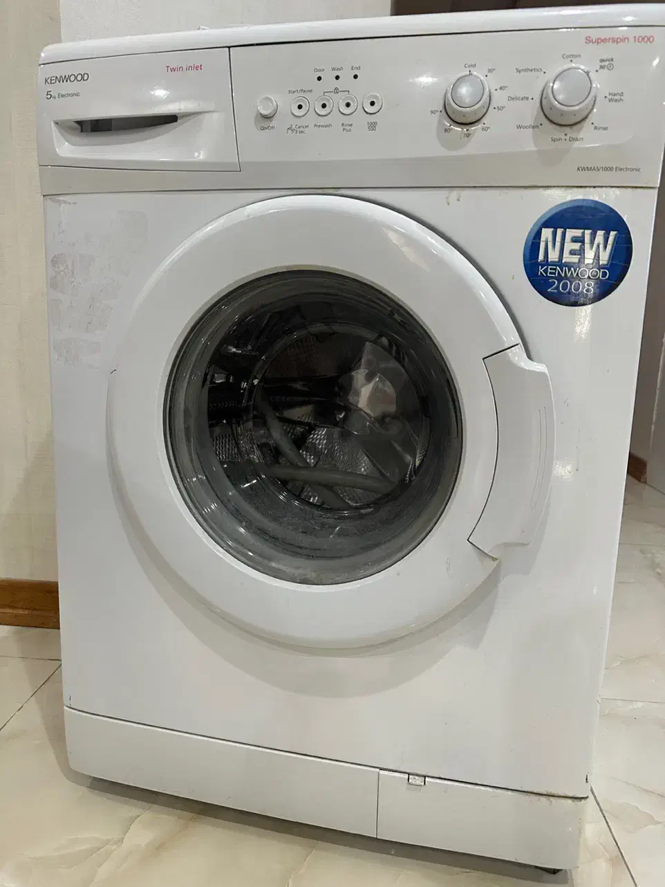 لباسشویی کنود 5کیلو|ماشین لباسشویی و خشک‌کن لباس|اهواز, کیانپارس |دیوار