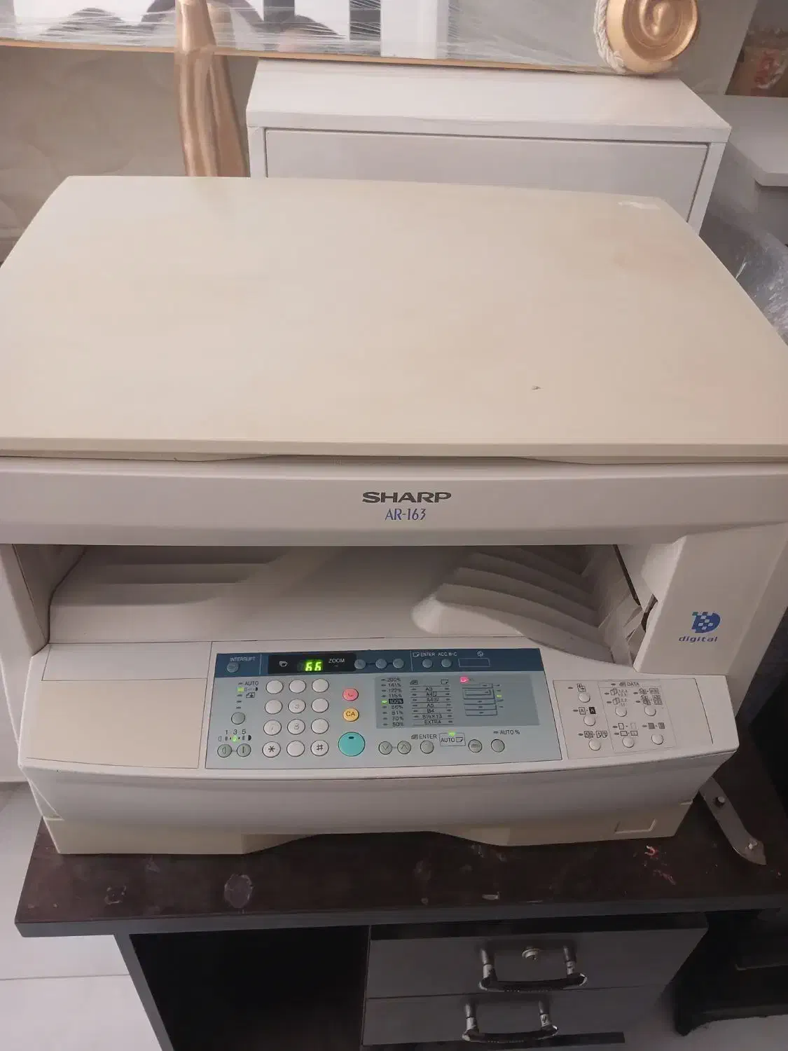 دستگاه کپی شارپ مدل AR163|پرینتر، اسکنر، کپی، فکس|مشکیندشت, |دیوار