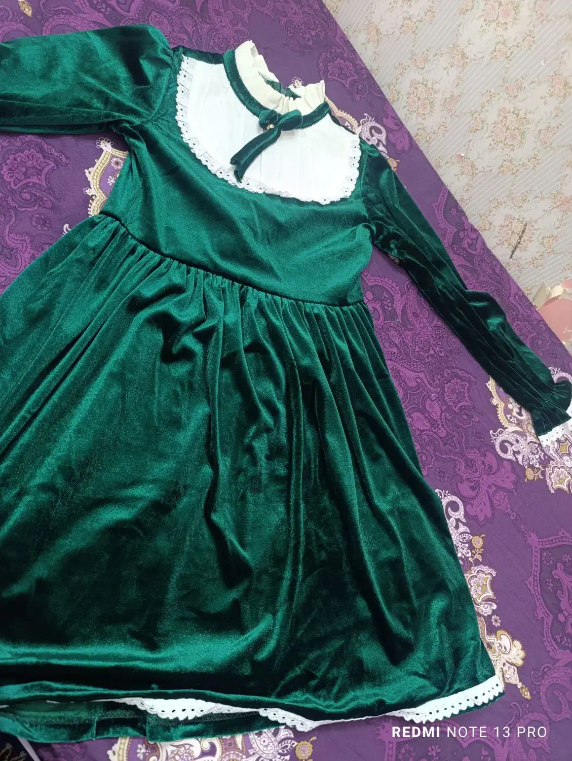 پیراهن مخمل دخترانه|کفش و لباس بچه|مشهد, گوهرشاد|دیوار