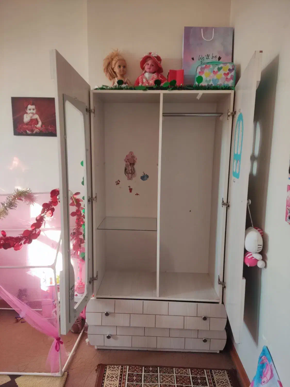 سرویس خواب کودک عالی|تخت و سرویس خواب|شاهین‌شهر, شهرک گلدیس|دیوار