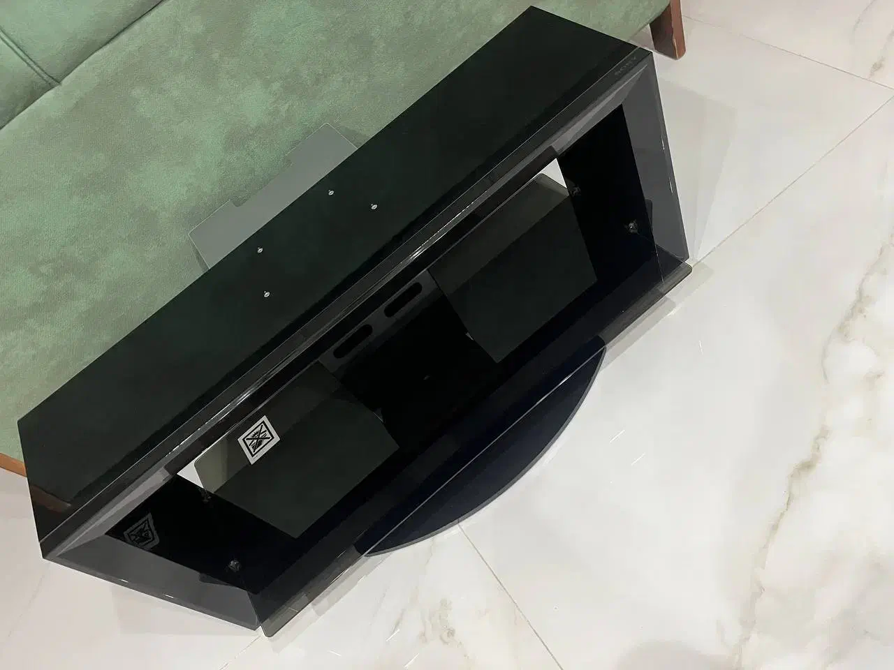 میز تلویزیون سونی مشکی Sony بسیار شیک و تمیز|میز تلویزیون|شاهین‌شهر, فردوسی|دیوار