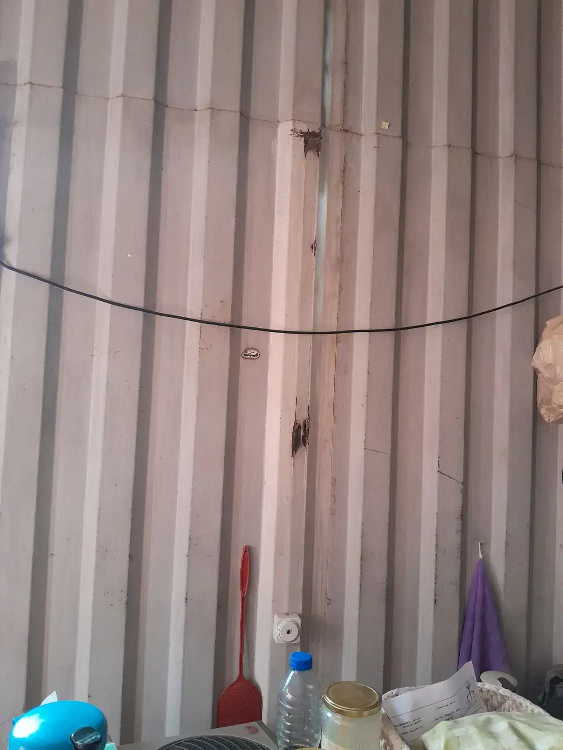 تهاتر 230 متر ملک کلنگی نیمه ساز با ماشین سنگین|فروش زمین و ملک کلنگی|کرج, حصار سرجوب|دیوار