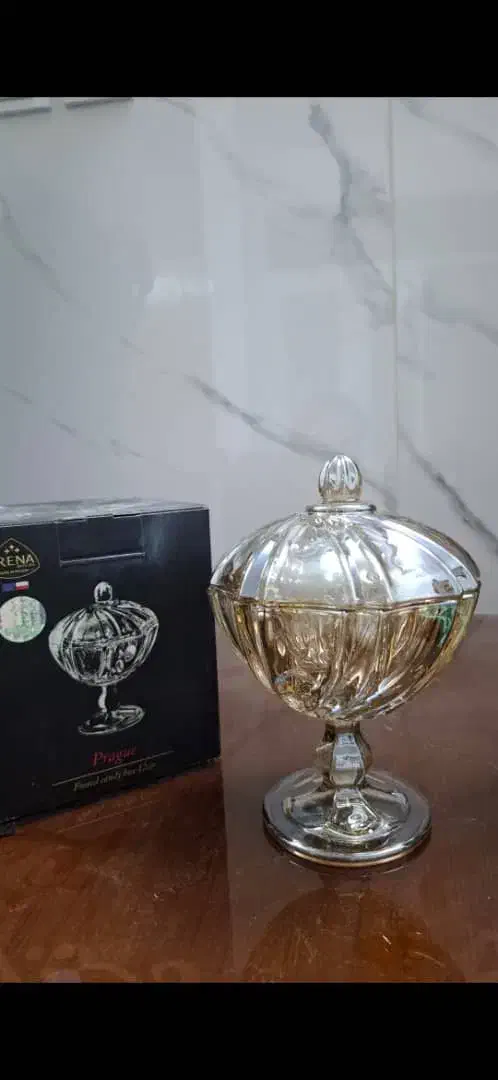 قندان کریستال خارجی|ظروف سرو و پذیرایی|قم, شهرک قدس|دیوار