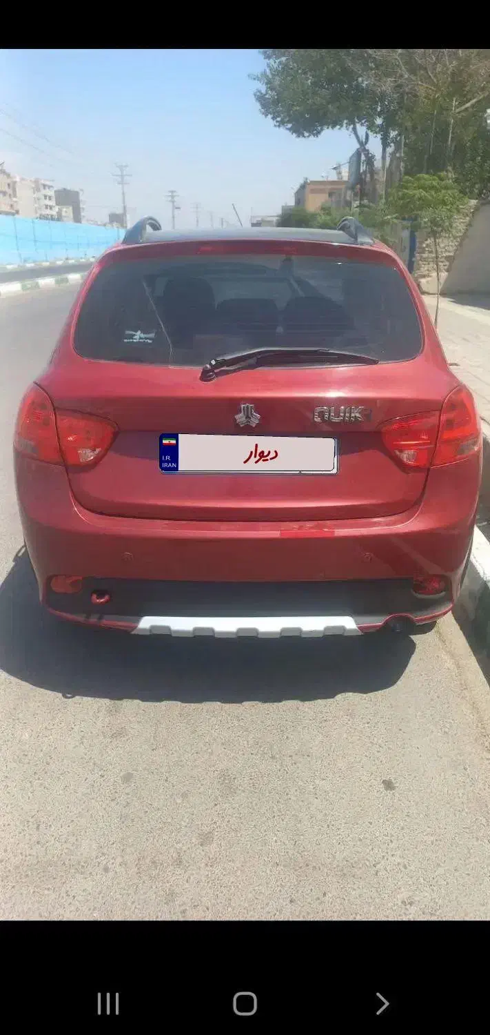 کوییک ۱۴۰۰ بی رنگ و کم کار|خودرو سواری و وانت|اسلامشهر, شهرک الهیه|دیوار