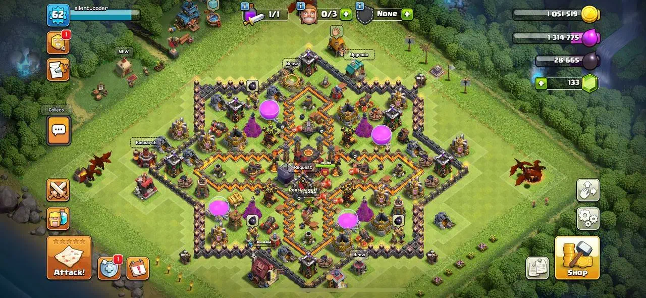 اکانت کلش تاول ۱۳ و ۱۰|کنسول، بازی ویدئویی و آنلاین|میاندوآب, |دیوار