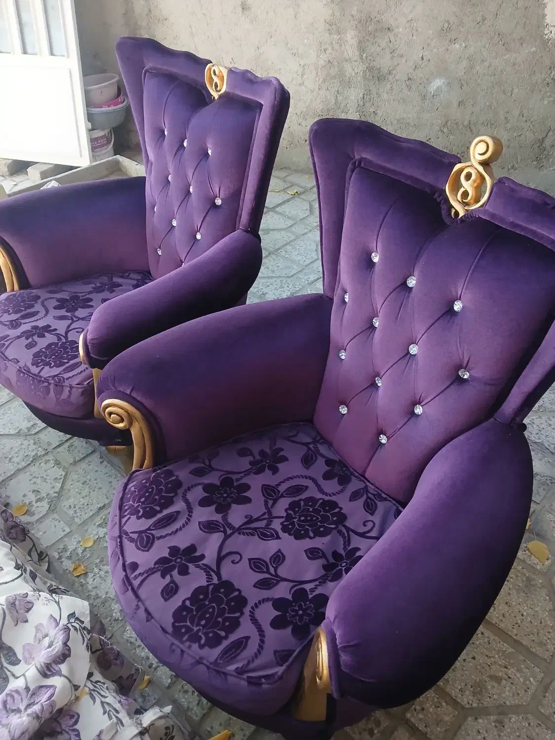 مبل سلطنتی|مبلمان خانگی و میز عسلی|همدان, |دیوار