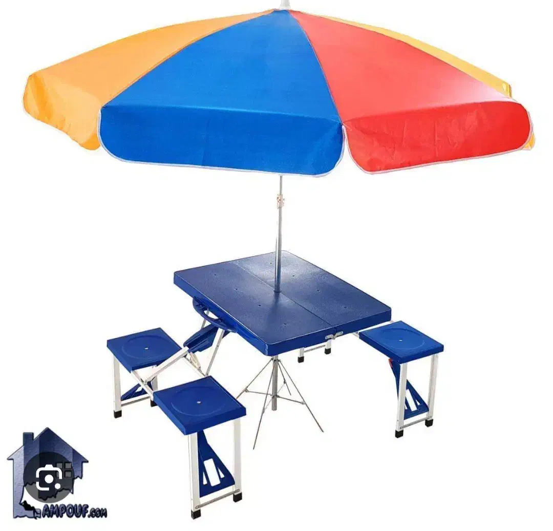 میز صندلی تاشو ۴ نفره|کوهنوردی و کمپینگ|تهران, منیریه|دیوار