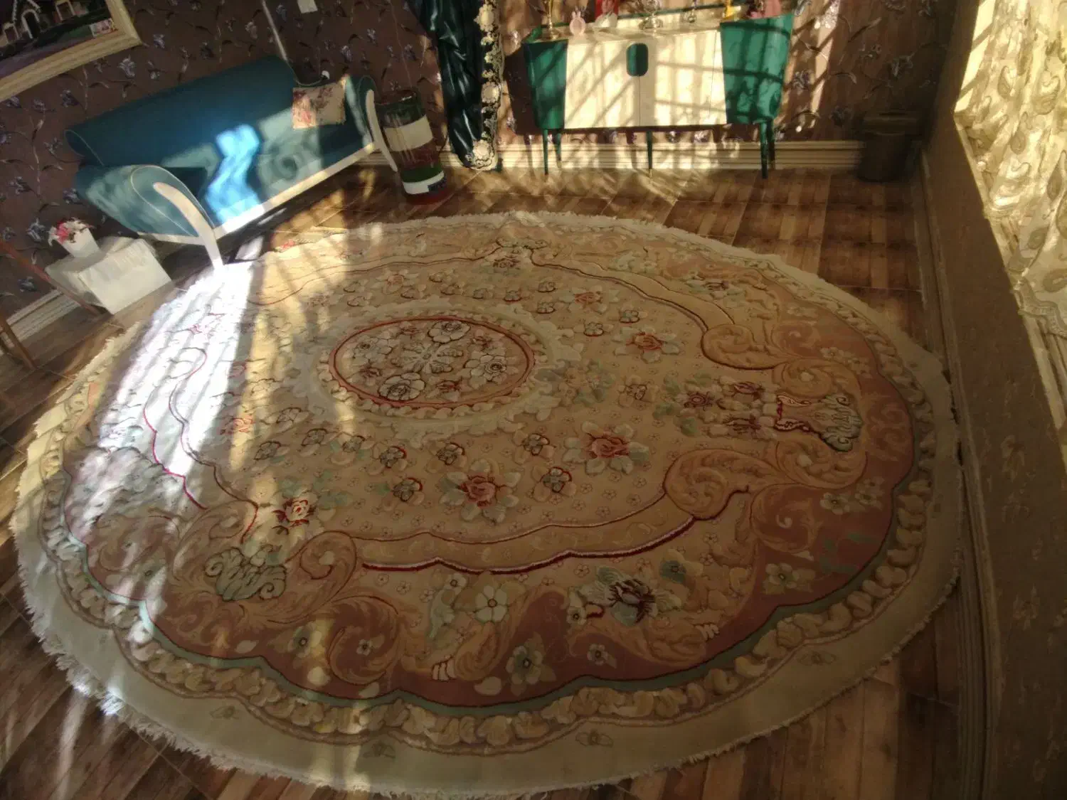 فرش بیضی 9متری|فرش|خرمآباد, |دیوار