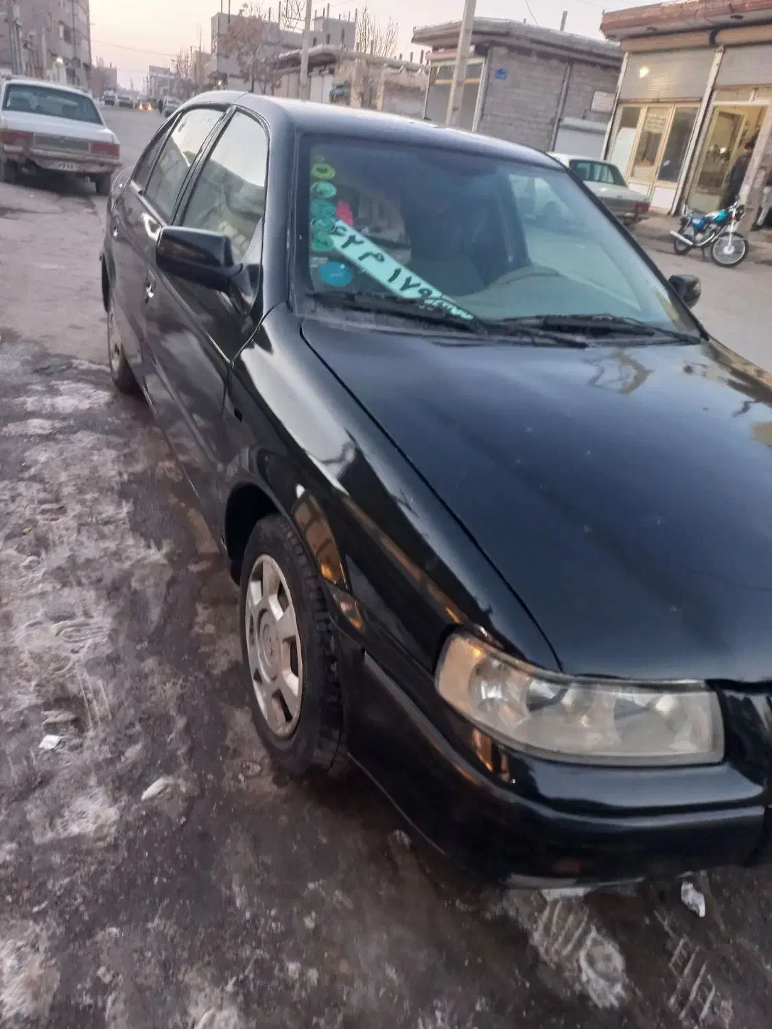 سمند مشکی82تمام رنگ زیبای|خودرو سواری و وانت|تبریز, |دیوار