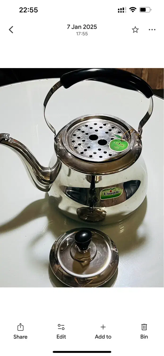 کتری استیل یونیک|قوری، کتری، قهوه‌ساز دستی|اصفهان, برازنده|دیوار