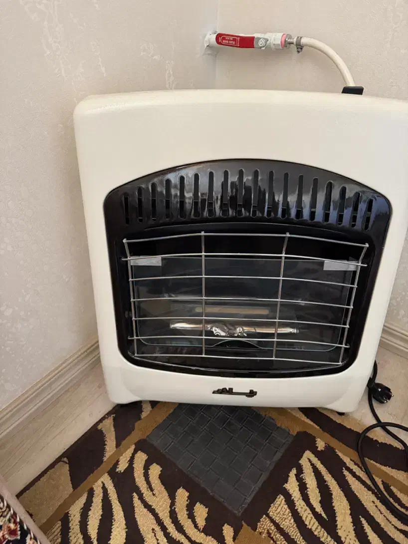 بخاری گازی مدل20kn تعداد یک عدد سفید (بدون دودکش)|بخاری، هیتر، شومینه|سهند, |دیوار