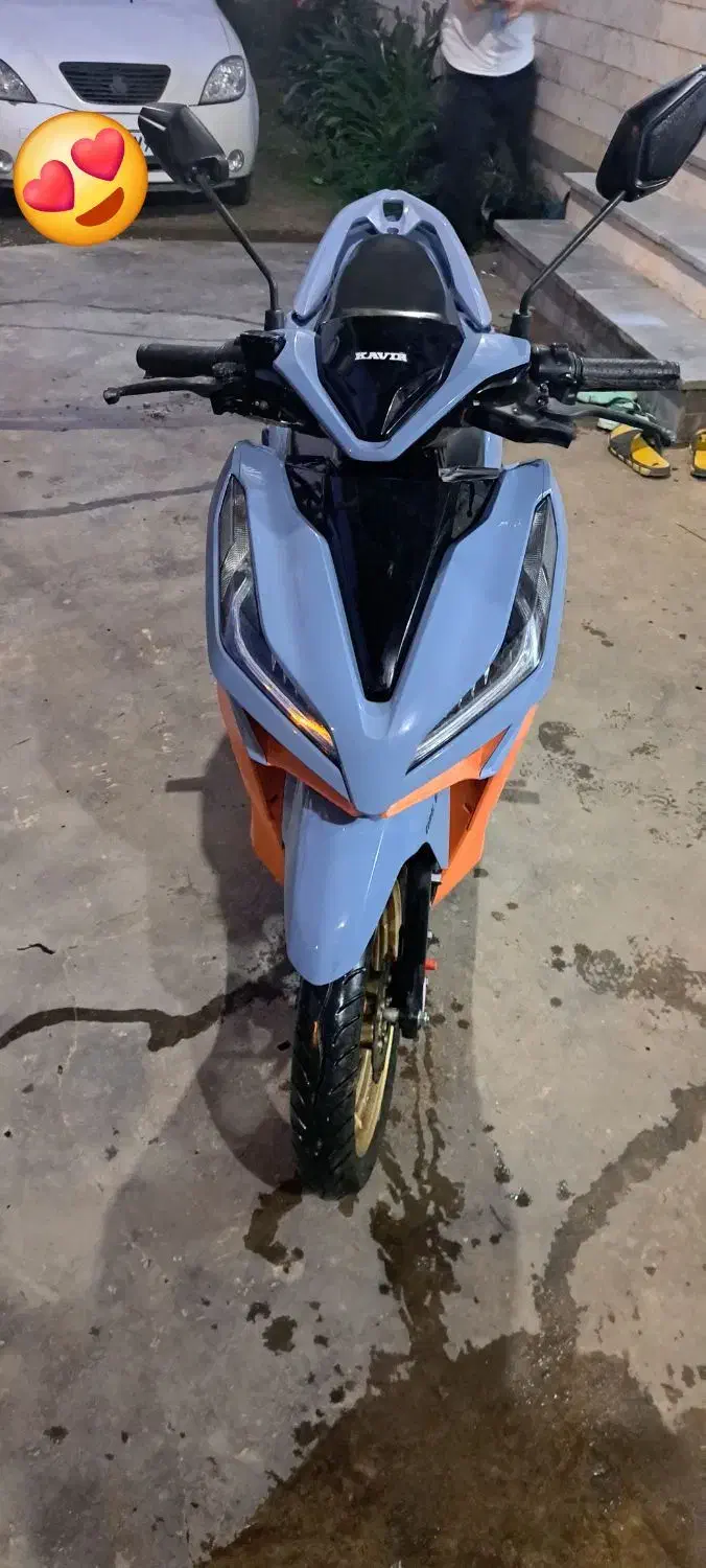 فروش موتور طرح کلیک|موتورسیکلت|رشت, یخسازی|دیوار