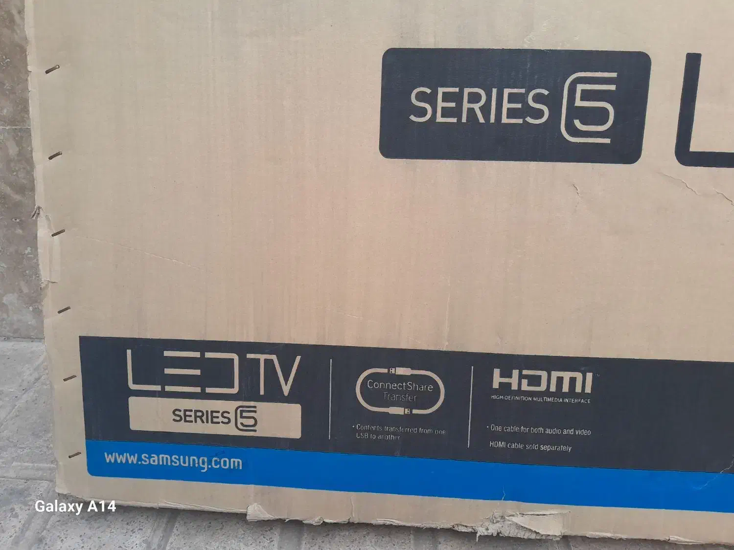 کارتن تلویزیون ۵۵اینچ|تلویزیون و پروژکتور|تهران, تسلیحات|دیوار