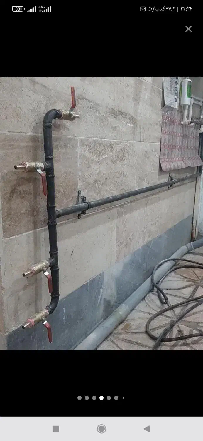 تعمیرات لوله کشی گاز خانگی وتجاری|خدمات پیشه و مهارت|یاسوج, |دیوار