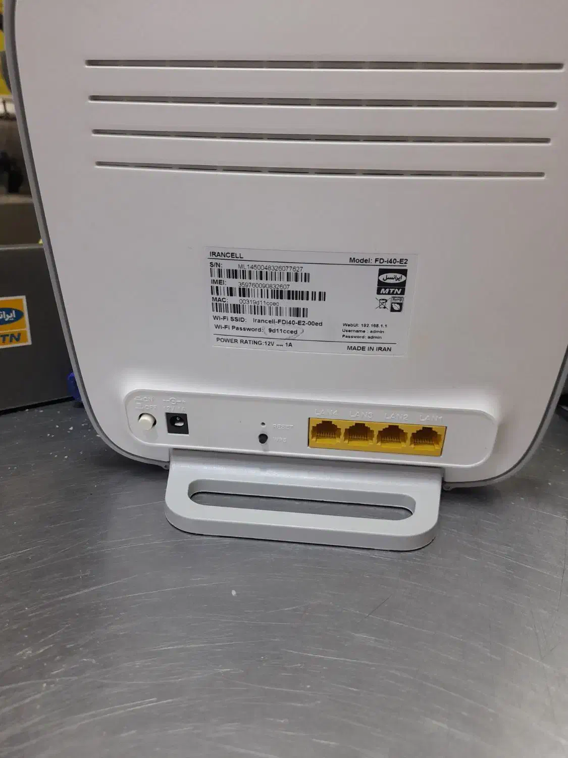 مودم ایرانسل FD i40 E2|مودم و تجهیزات شبکه|ری, اقدسیه|دیوار